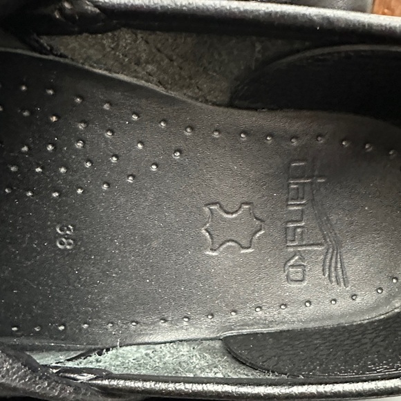 Dansko Black Leather Footwear - Picture 2 of 5